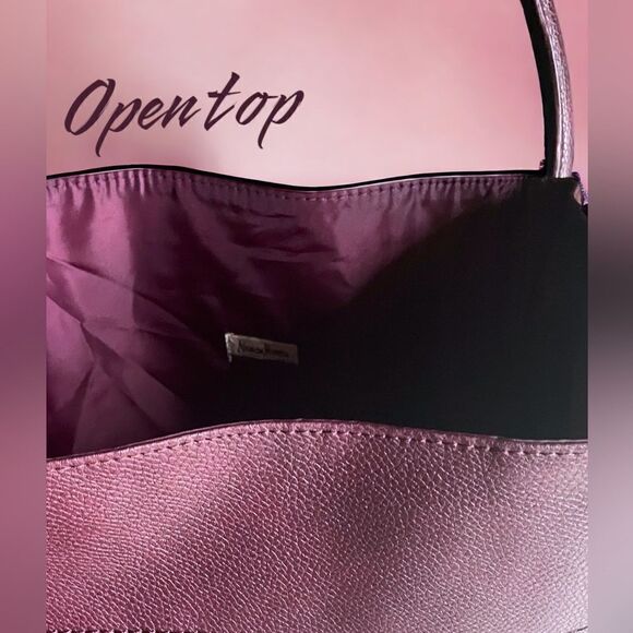 Neiman Marcus Bags l Tote, Purse l Burgundy l Leather l Double Handle l EUC - Picture 8 of 16